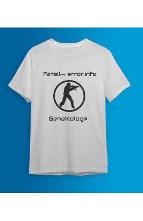 Мъжка тениска Fatall-Error.Info - Genekologa